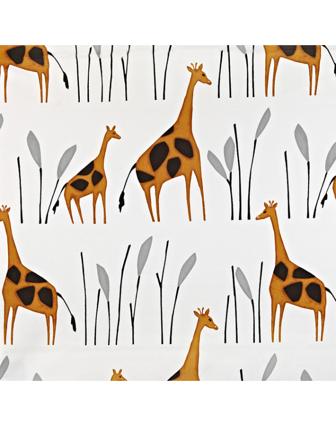 Detská bavlna látka žirafy  Geoffrey 