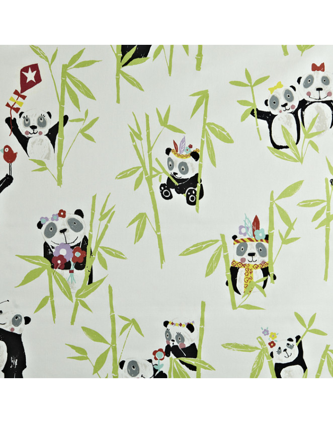 Látka Panda - Bamboo